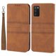 thumbnail image 1 of KAIYANG Funda tipo cartera con soporte para teléfono de cuero con impresión para Samsung Galaxy A03s (166,5 x 75,98 x 9,14 mm) Estilo D Samsung Galaxy A03s (1 marrón), 1 of 5