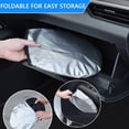 thumbnail image 2 of UHIAGREE Car Windshield Sun Shade,59'' x 27.5'' Foldable Sun Visor for Car Windshiel,Universal, 2 of 7