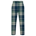 thumbnail image 5 of SnZhen Pants for Man Men's Home Sleepwear Thin Loose Pants Plaid Straight Leg Pants Men's Casual Pants, 5 of 6