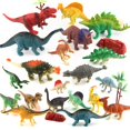 thumbnail image 4 of Diy Simulación Mini Dinosaurio Modelo Conjunto Animal Figuras De Acción Conjunto Juguete Para Regalo Educativo Para Niños Chico12 Piezas 2 Piezas Minnieouse FN002413-00, 4 of 6