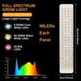 thumbnail image 2 of Rosnek Full Spectrum LED Grow Lights for Indoor Plants, 6 Dimmable Levels with Timer, USB Under Cabinet Plant Lights for Indoor Growing, Seedlings, Veg, Flowers, 2 of 7