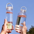 thumbnail image 1 of Sentmoon Water Bottles Gym Water Bottle Transparent Plastic Cup Unisex Student Easy Water Bottle Portable Large Capacity Sports Cup, 1 of 10