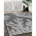 thumbnail image 2 of Ahgly Company Indoor Square Patterned Carbon Gray Area Rugs, 3' Square, 2 of 6