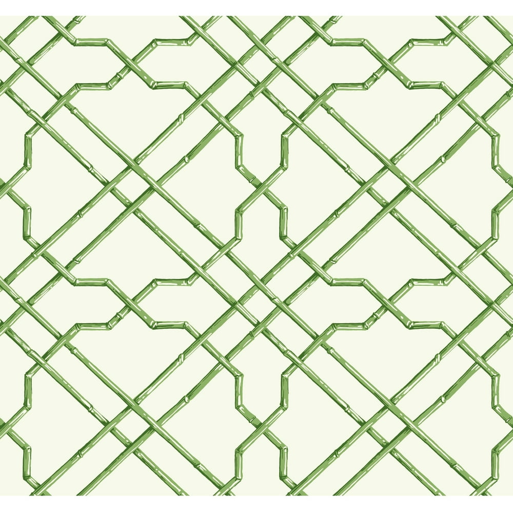 Tropics Bamboo Trellis Wallpaper