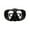 Black/Black, variant on Genesis Glance Purge Mask
