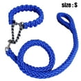 thumbnail image 2 of Conjunto de collar y correa para perro, correa de cuerda y collar de adiestramiento para perros pequeños, medianos y grandes., 2 of 5