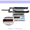 thumbnail image 7 of ZTZ 26 27.5 29 inch Mountain Bike Fork MTB Suspension Air Fork ，120mm Travel,QR 9mm，1-1/8 Straight Tube Rebound Adjust，Manual Lockout Air Shocks, 7 of 7