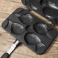 thumbnail image 2 of Molde para Hornear Taiyaki Aleación Aluminio Antiadherente Pasteles Con Forma Peces, 2 of 6
