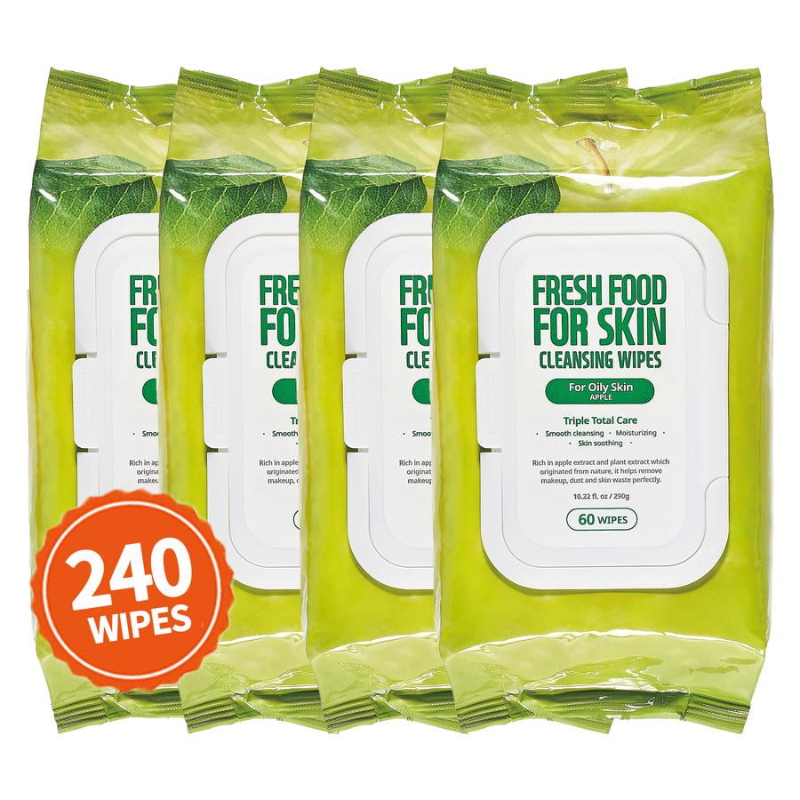 Refreshing Body Hand Face Wipes Cleansing Cloth | Alcohol-Free Wipes
