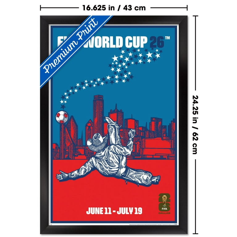 FIFA World Cup 2026 - Dallas Wall Poster, 14.725