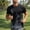 Gray, variant on Workout Mens T Shirts Short Sleeve Flame Casual Graphic Tees Relaxed Fit Running Summer Crew Neck Pullover Tops