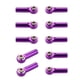 thumbnail image 5 of 10 piezas de repuesto para cabeza de dirección de barra de acoplamiento de rótula para construcción de modelos HPI 1/8 Púrpura, 5 of 9