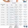 thumbnail image 2 of ZACPNCV Girls Tencel Denim Cargo Pants Wide Leg Flare Jeans Lyocell Summer Lightweight Casual Joggers with Pockets for Kids Outdoor, 2 of 6