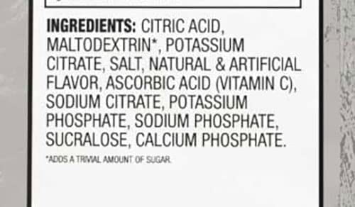 Qwik Stik Sugar Free Drink Mix Powder 0.11 oz., Lemonade Tea, PK50