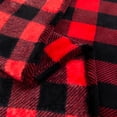 thumbnail image 7 of Flannel Blanket for Couch, Red & Black Plaid Fleece Throw Blanket, Soft & Warm Buffalo Plaid Decor Gift Blanket for Women, Men, 50"x60", 7 of 7