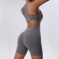 thumbnail image 5 of Body de Yoga con cremallera para mujer, ropa deportiva, conjunto de Yoga, ropa de gimnasio, chándal de entrenamiento de realce, mono deportivo de baile, 5 of 5