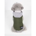thumbnail image 1 of Pet Dog Warm Hooded Vest Hoodie With Patchwork Design For Small And Medium Dogs, Thickened And Warm For Autumn And Winter, Fashionable Style, 1 of 4