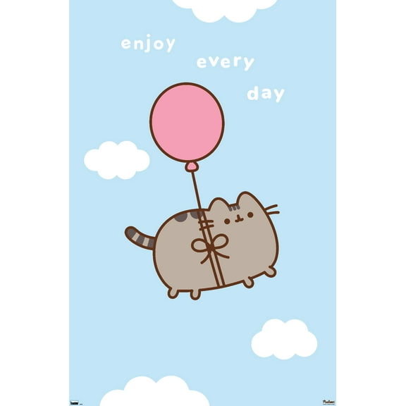 Pusheen - Enjoy Every Day Wall Poster, 22.375" x 34"