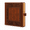 A-Brown, variant on M-Green Square Dot Grid Notebook PU Leather Journal for Planning Sketching Note-Taking