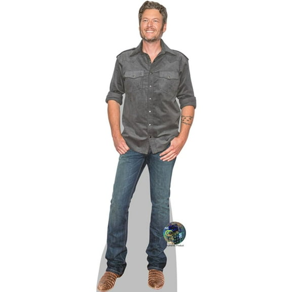 Blake Shelton Mini Cardboard Cutout Standee