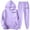 Light Purple, variant on Casual Sportswear Set, Jogging Sportswear Set, 2-Piece Set of Sportswear, Purple S