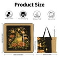 thumbnail image 2 of Cute Witch Frog Waterproof Picnic Blanket with Foldable Zipper, Suitable for Outdoor Use, Suitable for Travel, Camping, Beaches, Parks, Grasslands, Picnic Blanket Accessories, 2 of 7