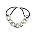 thumbnail image 5 of FanShow Chaîne en Métal Porte-Queue de Cheval Bandeau, Ensemble de 2 Pcs - Doré, Argent, 5 of 5