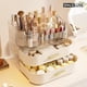 thumbnail image 3 of Organizador de maquillaje SpaceLuxe con cajones y cepillo giratorio de 360°, 3 of 8