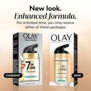 Olay Total Effects Face Moisturizer, Fragrance-Free, Everyday Care for All Skin, 1.7 fl oz