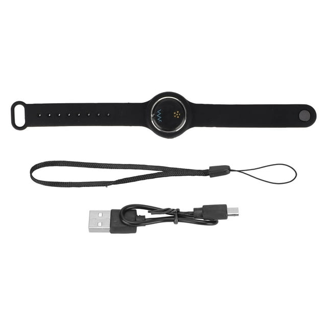 Localizador Bluetooth W8 Buscador de artículos bidireccional inteligente portátil en tiempo real 5V/1A para AndroidNegro