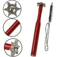 thumbnail image 7 of 1PC Golf Club Cleaner 6 Heads with Brush Groove Sharpener Tool for All Golf Irons, 7 of 7