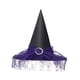 thumbnail image 5 of para Halloween, accesorios de disfraz, ala ancha para decoración, accesorios fotográficos modernos, puntiagudo, sombrero de mago para Carnaval Púrpura Yinane Sombrero de bruja, 5 of 8