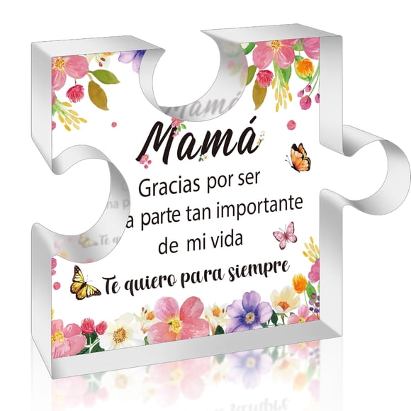 Pisapapeles acrílico Yopyame, regalo de cumpleaños para mamá, 11 x 8 cm