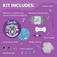 thumbnail image 2 of Kit de ganchillo para galletas Koala Coal con tutorial de punto a punto, 2 of 6