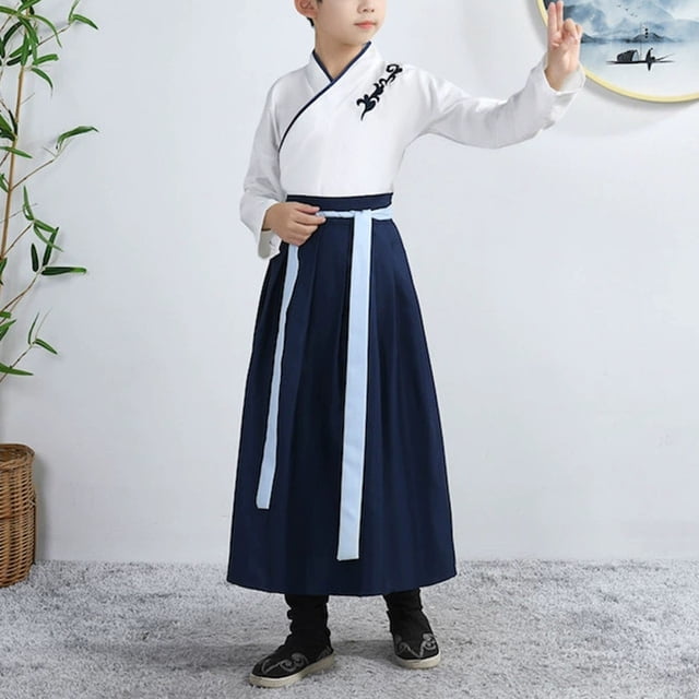 Traditional Court Gown for Boys Classic Ancient for Everyday Parties and Performances in Style