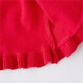 thumbnail image 6 of fatyb Girls Cardigan Sweater Kids Long Sleeve Ruffle Crop Jacket Button Closure Casual Knit Cover Up, 6 of 7