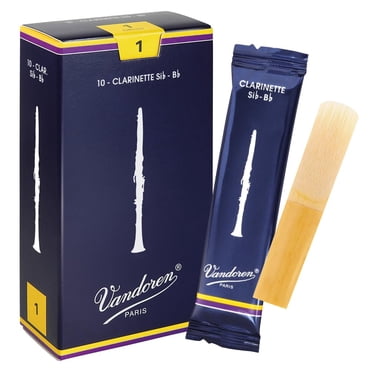 Vandoren CR101 Bb Clarinette Traditionnelle en Roseaux Force 1; Boîte de 10
