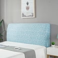 thumbnail image 3 of Pre-Owned DEKAXID Washable Bed Headboard Dustproof Protector Covers Modern Style Geometric Bed Headboard Cover Elastic Spandex Bed Head Cover, 3 of 7