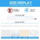 thumbnail image 4 of Tension Rod ZipGlo, paquete de 2 muelles, 45-90 cm, ajustable, color blanco, 4 of 7