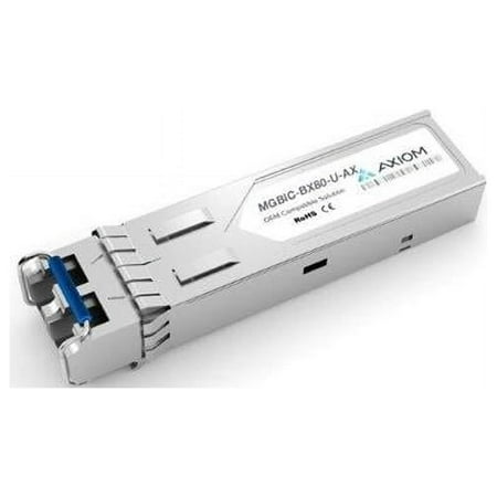 UPC: 0841280154683 | Axiom MGBIC-BX80-U-AX 1 Gbps SFP Transceiver Module for Enterasys