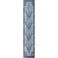 thumbnail image 4 of Unique Loom Timeless Collection Area Rug - Thomas (2' x 7' 10" Runner Blue Gray/Gray), 4 of 6