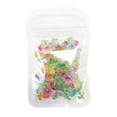 thumbnail image 5 of 50pcs Resin Kawaii Colorful A Art Nail Flatback Flower Rhinestone Buttons Applique Accessories DIY Manicure Scrapbook, 5 of 5