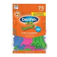 thumbnail image 2 of Floss Picks DenTek Kids Fun hilo dental con frutas silvestres, 75 unidades, paquete de 2, 2 of 7