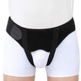 thumbnail image 1 of Ceintures herniaires pour hommes et femmes, support pour hernie inguinale, sangle de taille réglable avec coussinets de compression amovibles, 1 of 4