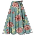 thumbnail image 5 of McCalls Ladies Easy Sewing Pattern 7129 Wrap Over Tie Skirts, Size 16-24, 5 of 7