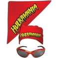 thumbnail image 3 of Wrestler Hogan Bandana Red, 3 of 5
