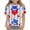 Gray a3, variant on Girls' Tops, Tees & Blouses 4Th Of July Independence Day Short Sleeve Crew Neck Casual Top Size 3-14
