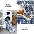 thumbnail image 6 of Huisuilinss Runner Rug Hallway Runner Rug Washable Kitchen Runner Rugs with Rubber Backing,Vintage Rug Foldable Non-Shedding Carpet Runner for Entryway Indoor, Kitchen, Laundry, Bedroom, 6 of 7