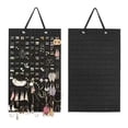 thumbnail image 5 of Earring Organizer Hanging Earring Holder, Holds Up To 330 Pairs, Soft Felt Wall Mount Earring Display Holder Stud Earrings Organizer for Women Girls, 5 of 5