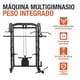 thumbnail image 3 of Jaula Multifuncional Para Ejercicio Con Polea Negro, 3 of 10
